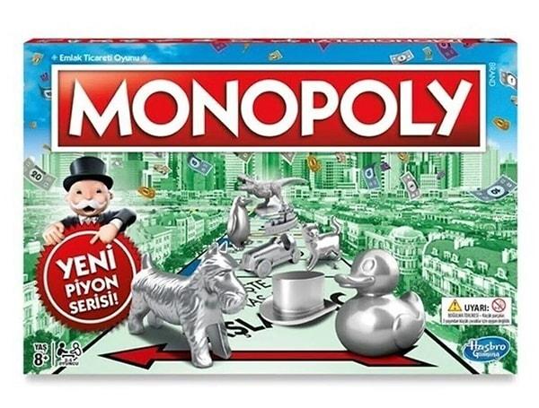 3. En eski kutu oyunlardan biri için Monopoly...