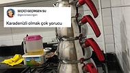 Çaydanlıklarla Kaçak Kat Çıkan Karadenizli Kullanıcının Fotoğrafına Gelen Birbirinden Komik Tepkiler