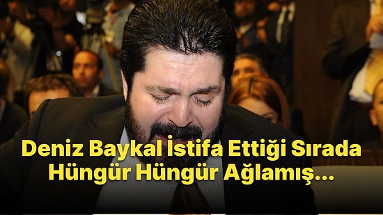 Deniz Baykal'ın CHP'den İstifa Ettiği Sırada Savcı Sayan'ın Hüngür Hüngür Ağladığı Anlar Yeniden Gündem Oldu
