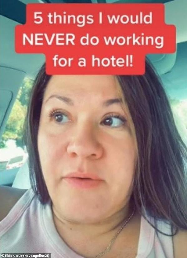 TikTok kullanıcısı Evangeline, bir Amerikan otelindeki deneyimlerini ve bir sonraki odanızı rezerve ederken nelere dikkat etmeniz gerektiğini anlatan bir video paylaştı.