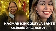 Velayet Davasından Kaçmak İçin Oğluyla Kendisine Ölü Süsü Vererek Amerika'ya Firar Etmeye Çalışan Kadın
