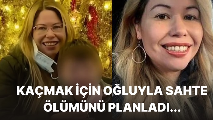 Velayet Davasından Kaçmak İçin Oğluyla Kendisine Ölü Süsü Vererek Amerika'ya Firar Etmeye Çalışan Kadın