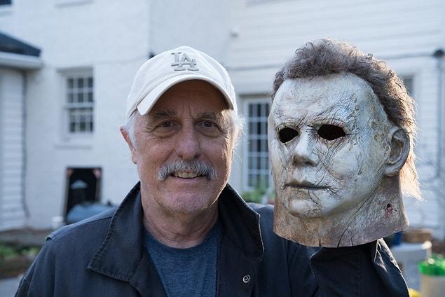 Laissez tomber le masque et ayez l'air chauve !  Le scénariste-réalisateur Nick Castle a joué Michael Myers dans le film de 1978.