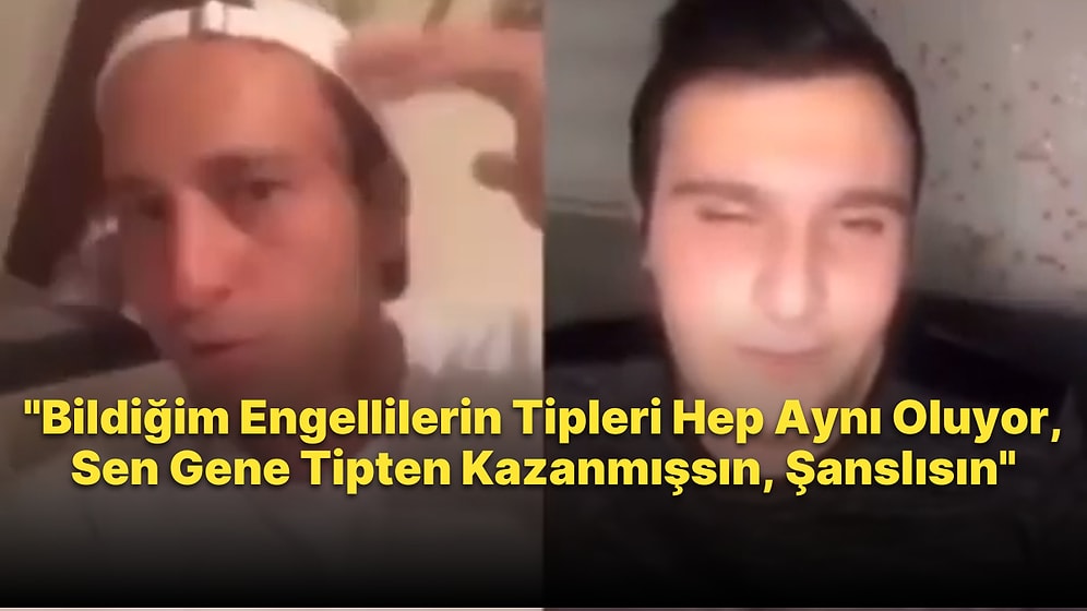 Survivor Taner'in %50 Engelli Genç ile Diyaloğu: Engellilerin Tipleri Aynı Oluyor, Sen Yine Tipten Kazanmışsın