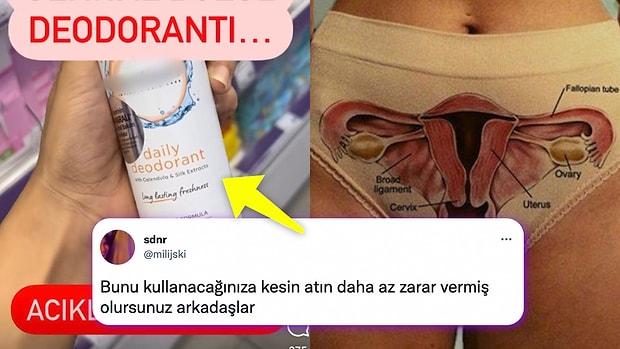 Vajinadaki Koku İçin Deodorant Öneren Instagram Hesabı Kadınların Tepkisini Çekti!
