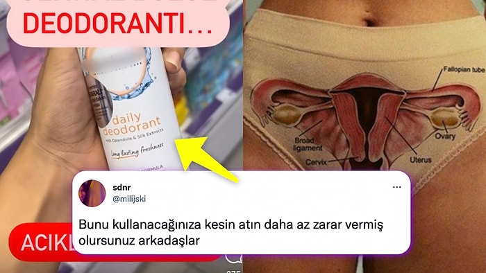 Vajinadaki Koku İçin Deodorant Öneren Instagram Hesabı Kadınların Tepkisini Çekti!