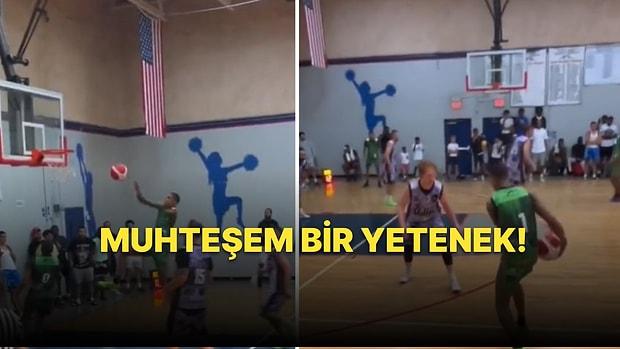 Tek Kolu Olmamasına Rağmen Basketbol Karşılaşmasında Harikalar Yaratan Genç