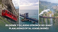 Bu Yolları Niye Yapmışlar? Tehlikeli Demir Yollarını Görünce Bir Daha Tren Yolculuğu Yapmak İstemeyeceksiniz