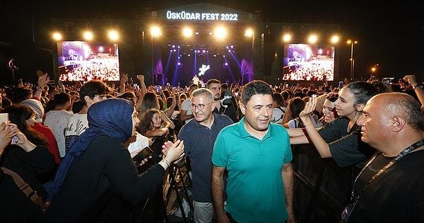 Üsküdar Harem Meydanı’nda düzenlenen konserlerde Kolpa, Sefo, Ceza, Pinhani, İkilem ve Derya Uluğ sahne aldı.
