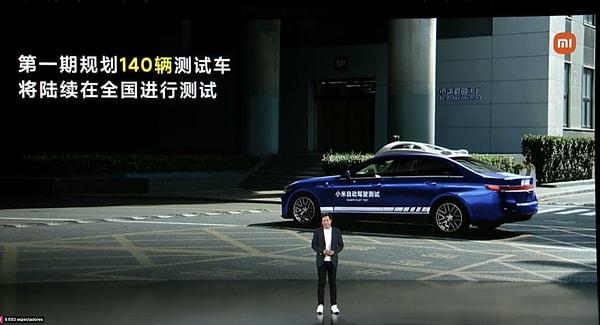 Xiaomi Kurucusu ve CEO'su Lei Jun, elektrikli otomobillerinin bu ay içinde tanıtılacağını söylemişti.