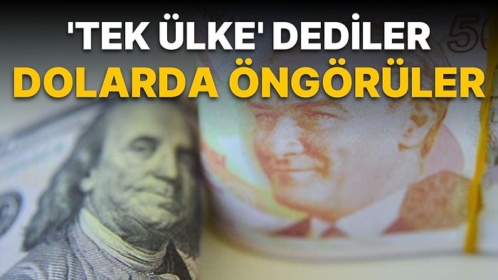 Dolar ve Türk Lirası Beklentilerini Açıklayan Kurumlarda Citi 'Türkiye Tek' Derken HSBC 'Değişmez' Dedi