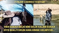 Kimsesi Olmadığı İçin Köpeğiyle Birlikte 7 Yıldır Çadırda Yaşayan 'Robinson' Osman Demir'in Hayat Hikayesi