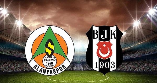 Alanyaspor-Beşiktaş Muhtemel 11’ler…