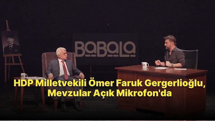 Mevzular Açık Mikrofon'un 2. Konuğu Ömer Faruk Gergerlioğlu Oldu: Oğuzhan Uğur, 6 Dakikalık Tanıtım Yayınladı