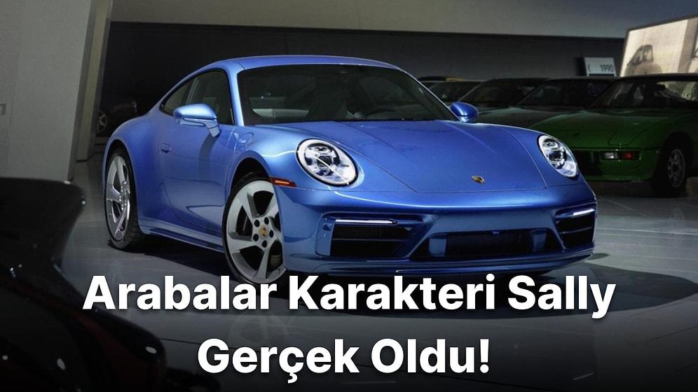 Ünlü Animasyon Film Arabalar Gerçek Oluyor! Porsche 911 Porsche Sally Special Tanıtıldı