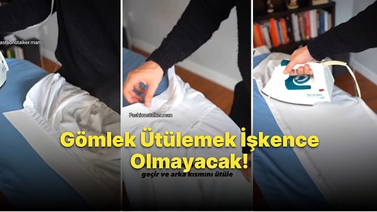 Bilmeyenler Koşun: Gömlek Nasıl Ütülenir?
