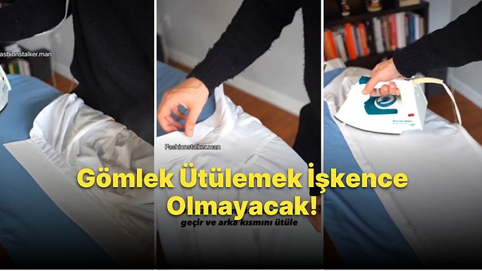 Bilmeyenler Koşun: Gömlek Nasıl Ütülenir?