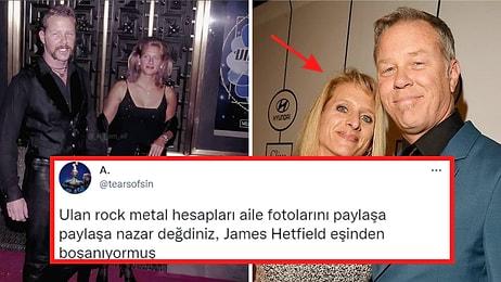 Başımıza Taşlar Yağacak! Metallica Grubunun Solisti James Hetfield 25 Yıllık Eşinden Boşanıyor!