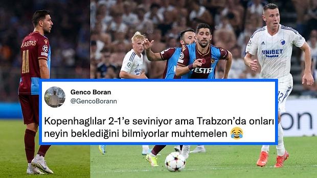 Trabzonspor'un Şampiyonlar Ligi Şansını Rövanşa Bıraktığı Kopenhag Maçının Ardından Sosyal Medyadan Tepkiler