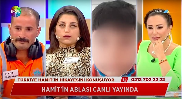 Çektiği evlat hasretini bitirmek için Show TV'de yayınlanan Didem Arslan Yılmaz'la Vazgeçme programına katılan Hamit abimiz, henüz küçük yaştaki oğlunu uzun süredir göremediğini söyledi.