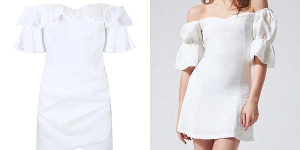 10. Dahlia Blanca'nın beyaz elbisesi.