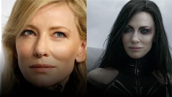 3. Hela'yı canlandıran Cate Blanchett