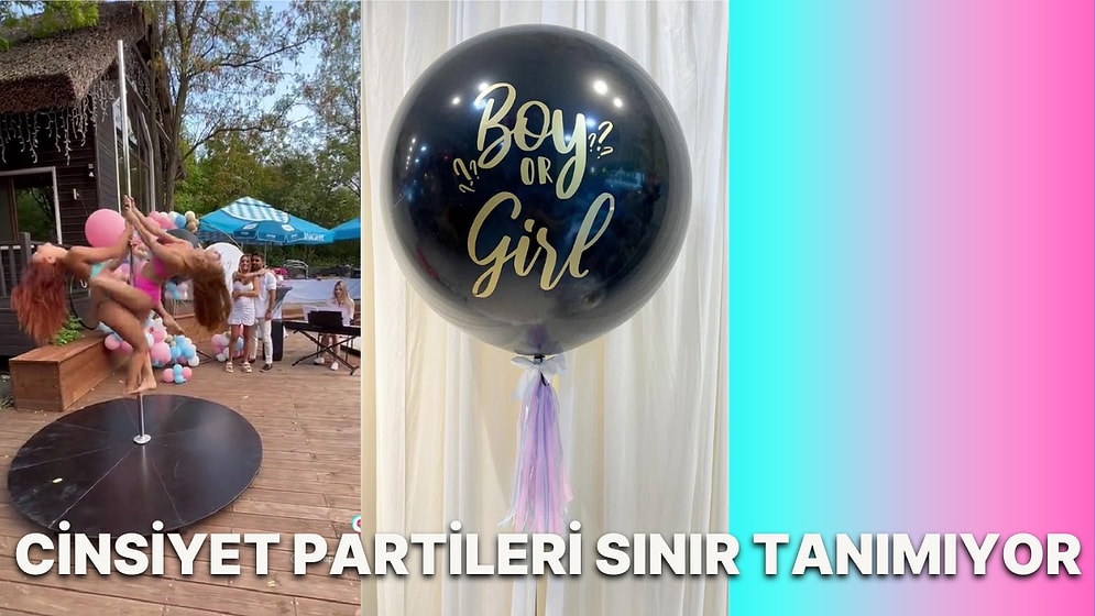 Siyah Balon Neyinize Yetmedi? Babyshowerla Başlayan Cinsiyet Partilerinin Geldiği Nokta Artık Şaşırtmıyor!