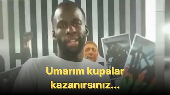 Ünlü NBA Yıldızı Draymond Green, Beşiktaş-Karagümrük Maçını İzlemek İçin Vodafone Park'taydı