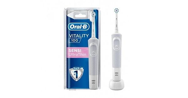 2. Oral-B Vitality 100 Sensi Ultra Thin Şarj Edilebilir Diş Fırçası