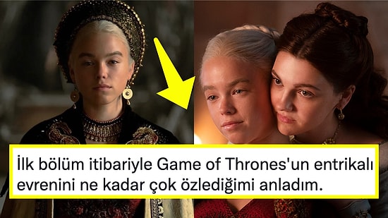 Entrika ve Kaos Dolu Game of Thrones Evreni Geri Döndü: 'House of the Dragon' Dizisine Gelen İlk Tepkiler!