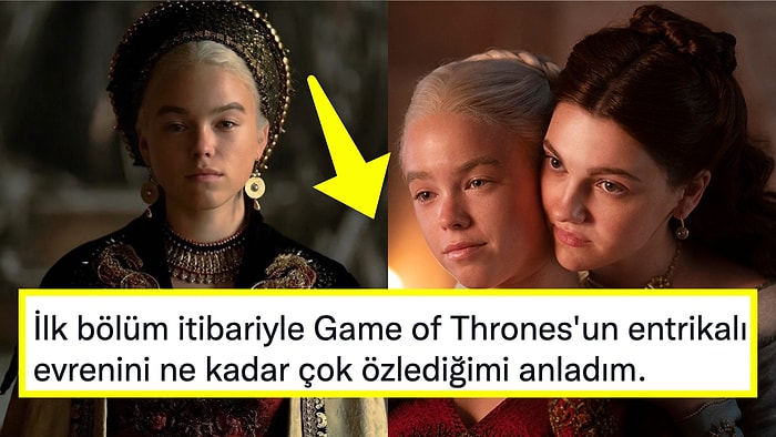 Entrika ve Kaos Dolu Game of Thrones Evreni Geri Döndü: 'House of the Dragon' Dizisine Gelen İlk Tepkiler!