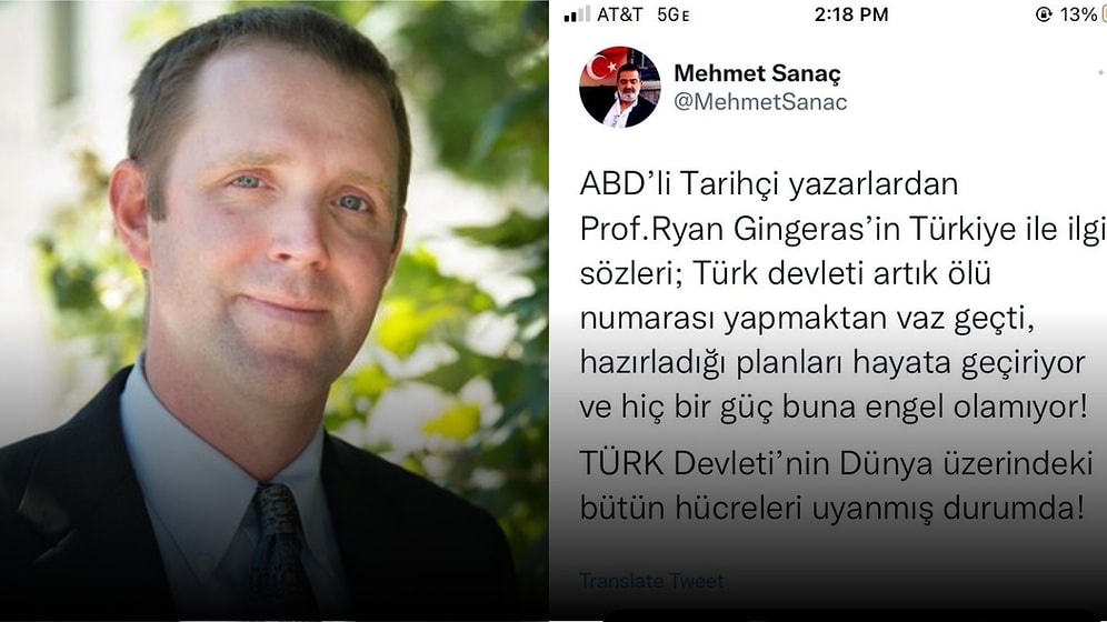 Tarihçi Ryan Gingeras, Aktroll'ün Oyununu Bozdu!