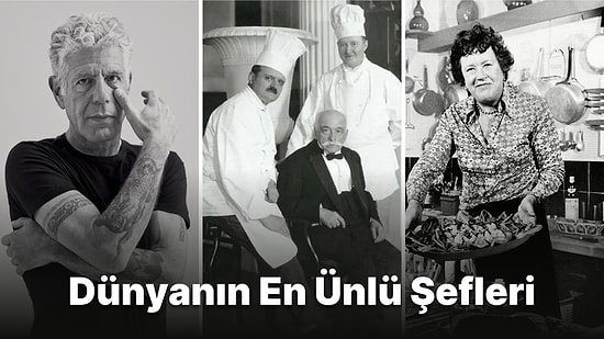 Gastronomi Dünyasının Rockstarları Sayılan Başarılarıyla Hayranlık Duyulan Dünyanın En Ünlü Şefleri