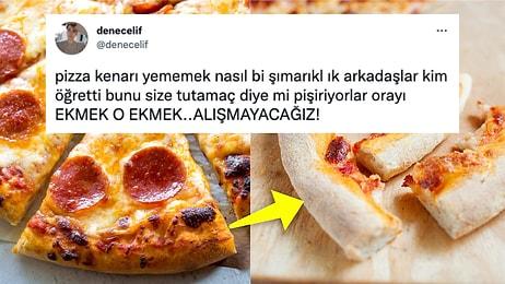 Pizzanın Kenarlarını Yemeyenleri Kızılcık Sopasıyla Dövercesine Haşlayan Kullanıcı Sosyal Medyanın Gündeminde