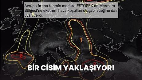 Marmara Bölgesine Gelmesi Beklenen Hava Dalgası Görseli Twitter Kullanıcılarının Diline Düştü