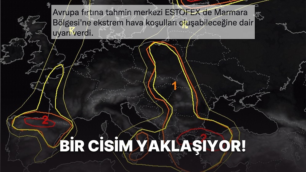 Marmara Bölgesine Gelmesi Beklenen Hava Dalgası Görseli Twitter Kullanıcılarının Diline Düştü