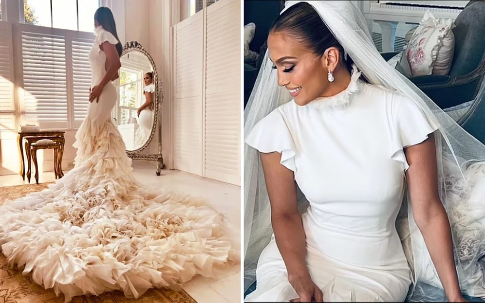 Дорого-богато: Дженнифер Лопес показала свои свадебные платья