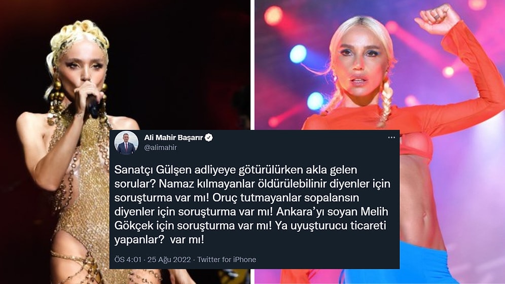 Kim Ne Dedi? Gülşen'e Destek Verenler Ve Tepki Gösterenler: İşte Sosyal Medya Paylaşımları