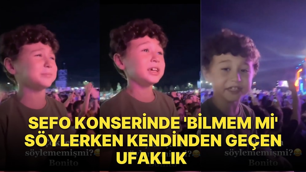 Konserde 'Bilmem mi?' Şarkısını Sefo'dan Daha Derin Duygularla Söyleyen Derdo Ufaklık Viral Oldu