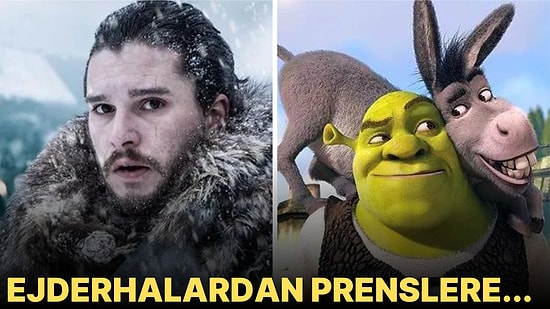 Milyonların İzlediği Game Of Thrones Dizisinin Shrek'ten İlham Aldığını Gösteren 14 Benzerlik