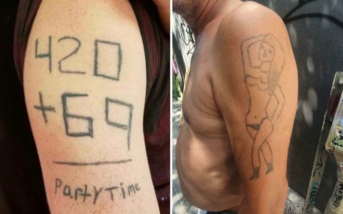 22 дерьмовых татуировки, которые вызовут у вас безудержный приступ смеха