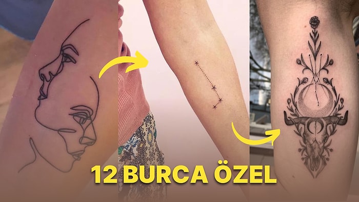 Zodyak Sembollerinden, Gezegenlere: 12 Burç İçin En Uygun Minimal ve Göz Alıcı Dövme Önerileri