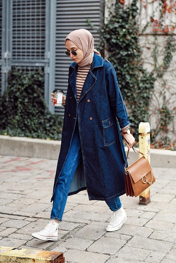 7. Denim modeller de var.