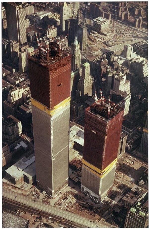 13. Dünya Ticaret Merkezi'nin yapım aşaması - 1971: