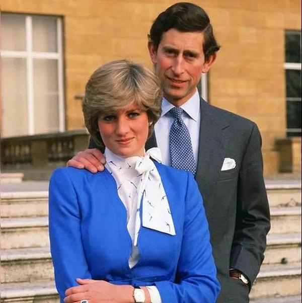 2. Prens Charles Diana'dan önce onun kız kardeşiyle sevgili oldu.