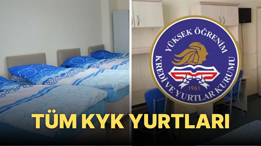 Üniversite İçin Farklı Şehirlere Gidecek Öğrenciler Buraya! İşte Türkiye ve KKTC'deki Tüm KYK Yurtları Listesi