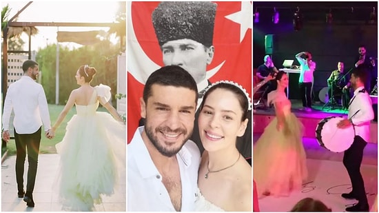 Bir Süredir Birlikte Olan Berk Oktay ve Meslektaşı Yıldız Çağrı Atiksoy Sessiz Sedasız Dünyaevine Girdi!