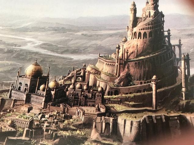 1. Surtout les premières pièces ont été largement inspirées du roman Alamut, le château du videur.