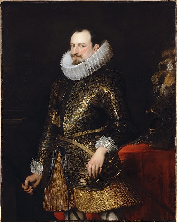 8. Anthony van Dyck - Emmanuel Philibert of Savoy, Prince of Oneglia (1624)