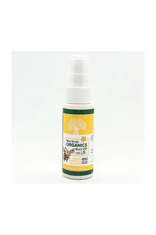 8. Spray anti-mouches et antiparasitaire Nurse Harvey's Organics